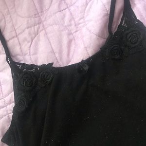 Black Cinema Etoile nightie slip